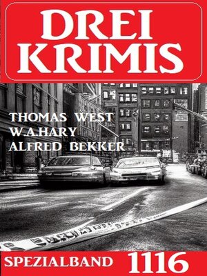 cover image of Drei Krimis Spezialband 1116